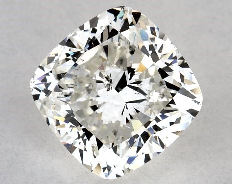 GIA 2.00 Carat J-SI2 Cushion Modified Cut Diamond